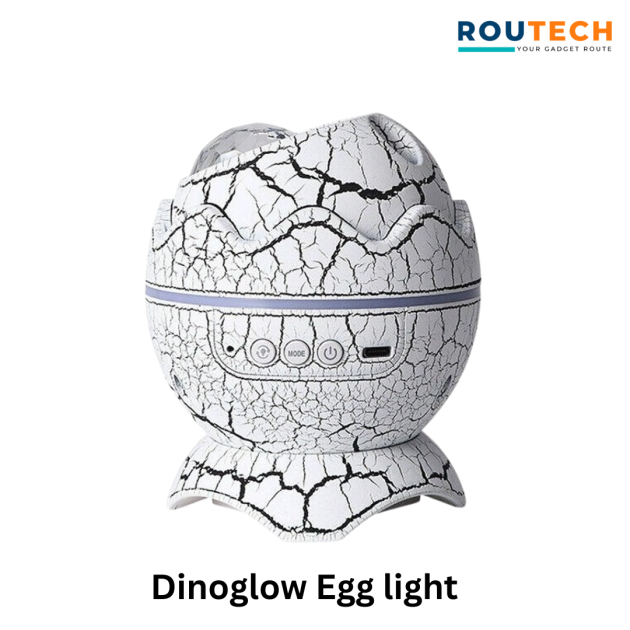 Crack Design Dinosaur Egg Lamp Innovative Music Night Light Northern Lights Projector