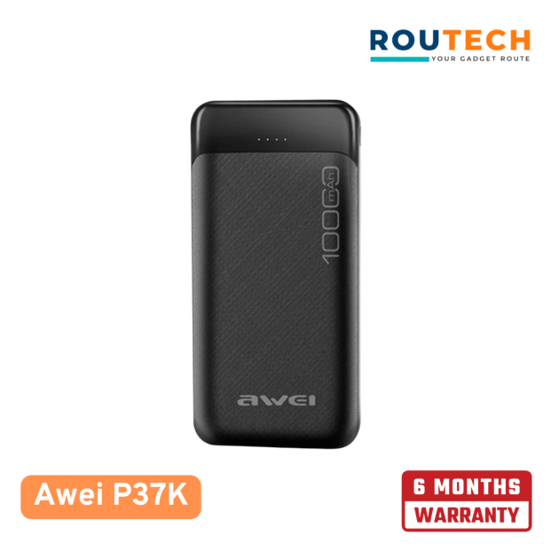 Awei P37K 10000mAh Fast Charging Portable Power Bank