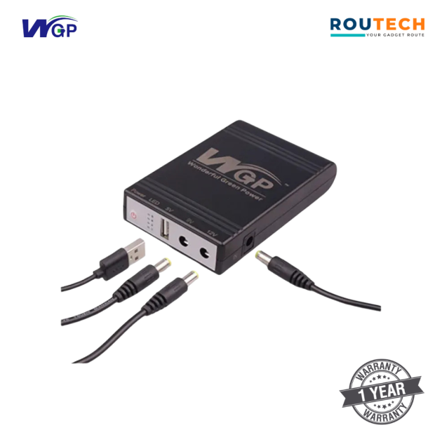 WGP Mini UPS for Wi-Fi router